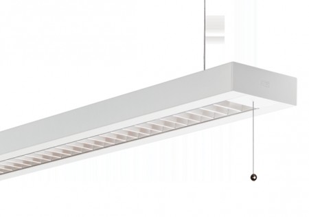 2x35W T5 Qbic Nedhengt. 150 cm.  1500x150x50 mm.