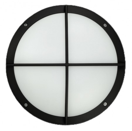 OKO KRYSS 6W/12W CCT IK10 IP65 C4 SORT/HVIT